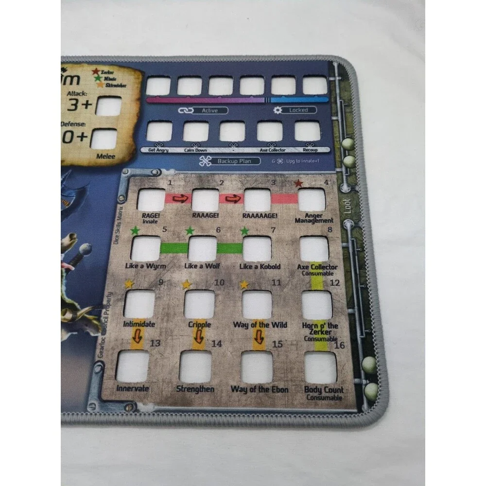 Too Many Bones Tantrum Character Playmat Only